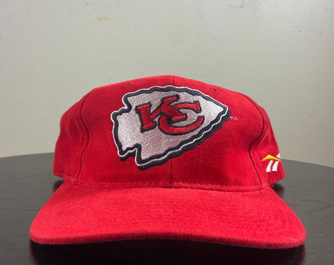 Vintage Kansas City Chiefs Snapback Hat Reebok OSFA NFL Football Super Bowl Champions KC Pat Mahomes 1990s 90s