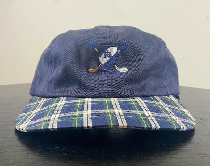 Vintage Polo Ralph Lauren Strap Back Hat OSFA Made USA Quality 90s Rl American Apparel Bear