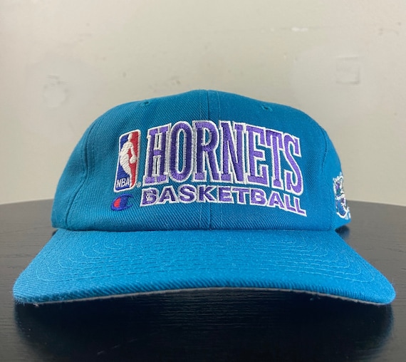 Cappello Snapback vintage dei Charlotte Hornets, campione OSFA NBA