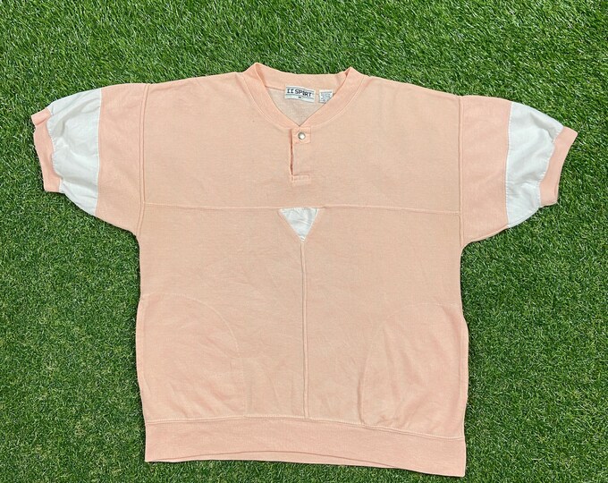 Vintage CC Sport Knit Tee Shirt T Size Medium M Quality 1990's Comfy Great Fit Original 90s Pull Over