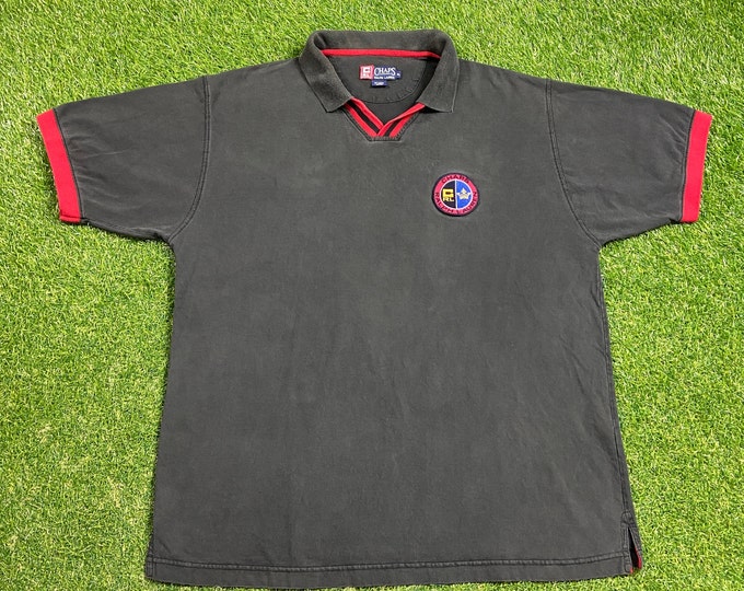 Vintage Polo Sport Ralph Lauren Chaps Polo Shirt Size Xtra Large XL Quality 90s RL American Apparel Polo Bear 1990s