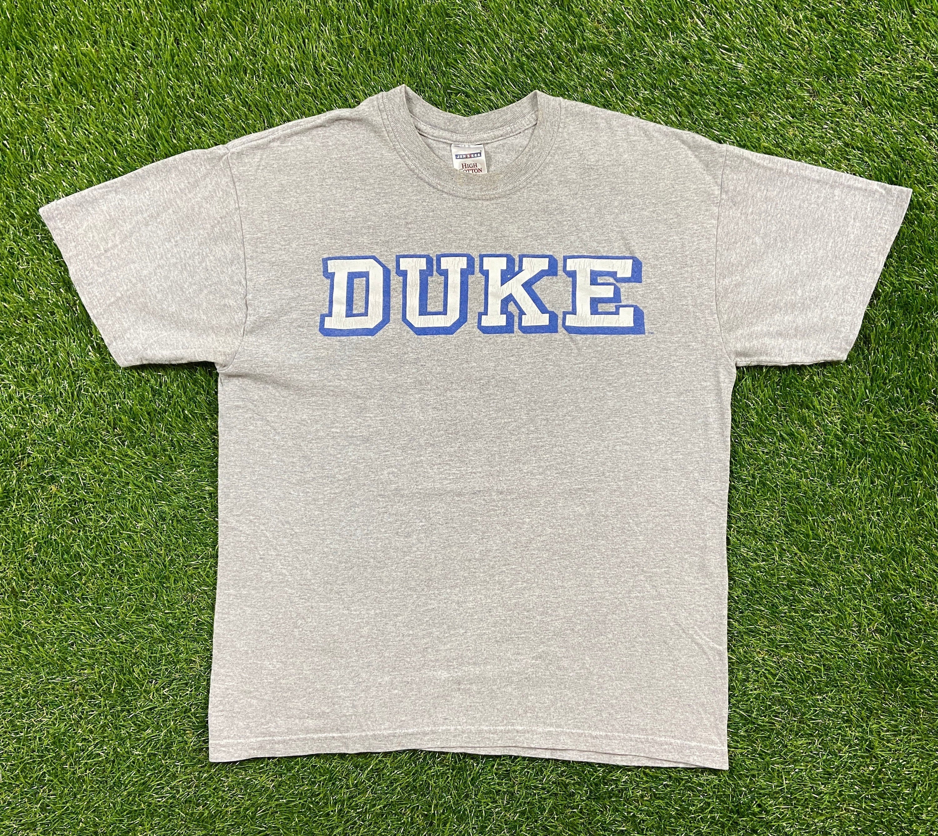 Duke Blue Devils T Shirt Tee Jerzees 