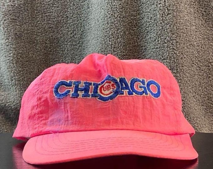 Vintage Chicago Cubs Snapback Hat OSFA Wrigley Field National League MLB Baseball Illinois 1990s 90s
