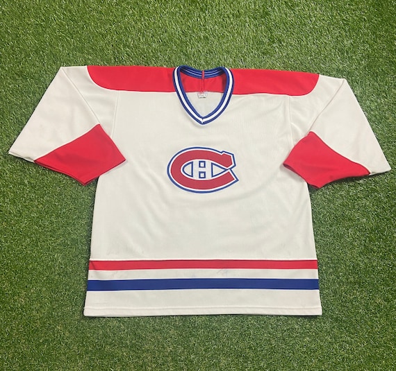 Montreal Canadiens Vintage 80s CCM Hockey Jersey Made in 