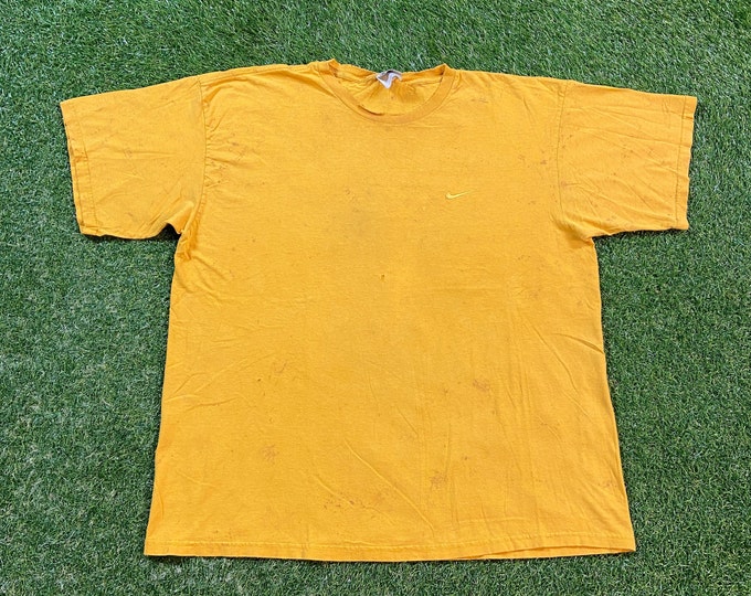 Vintage Nike T Shirt Tee Made USA Size Xtra Large XL Just Do It Jordan Classic Sportswear Nike Air 1990s 90s