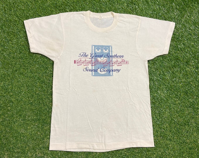 Vintage The Great Southern Sound Company T Shirt Tee Size Small S Country Music Americana Festival Authentic 1990s 90s