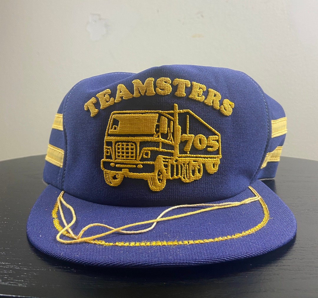 Vintage Teamsters Snapback Hat Made USA OSFA Truckers Shipping - Etsy