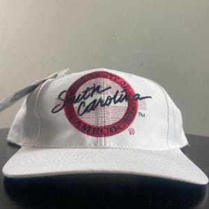 Vintage University of South Carolina Snapback Hat The Game OSFA NCAA College Football Gamecocks USC 1990s 90s