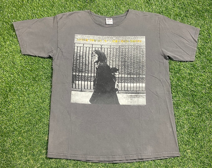 Vintage Neil Young T Shirt Tee Made USA Size Xtra Large XL After the Gold Rush Folk American Country Music Authentic 1990s 90s