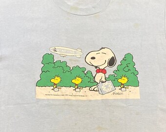 Vintage Snoopy T Shirt Tee Screen Stars Made USA Size Xtra Large 