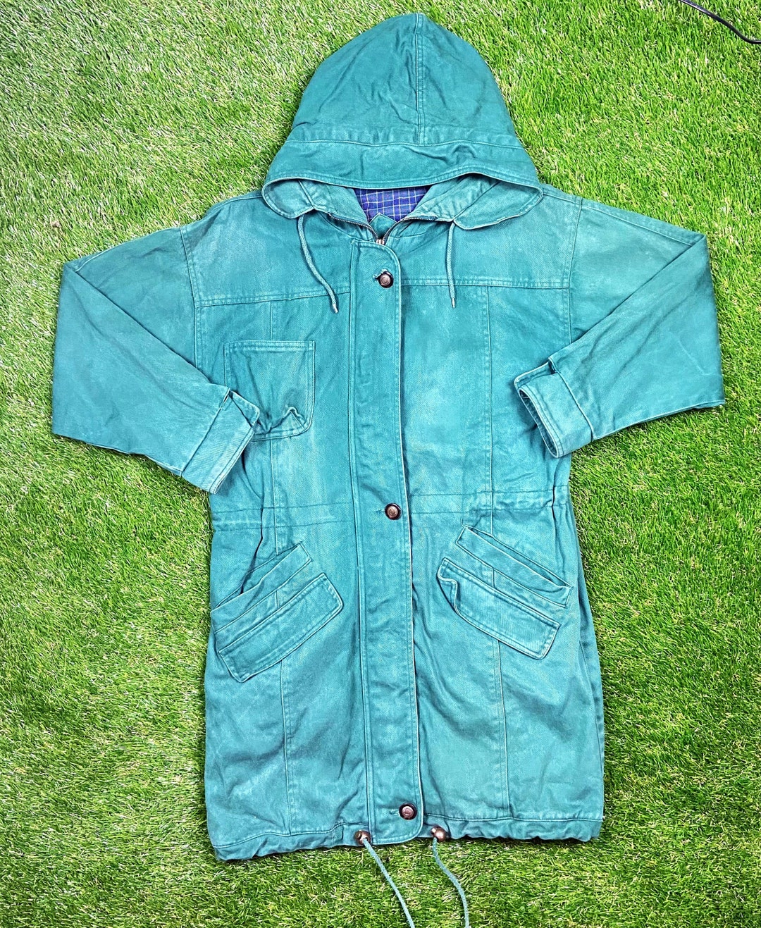 Vintage Andy Jones Hoodie Jacket Size Small 1990s 90s Rain - Etsy