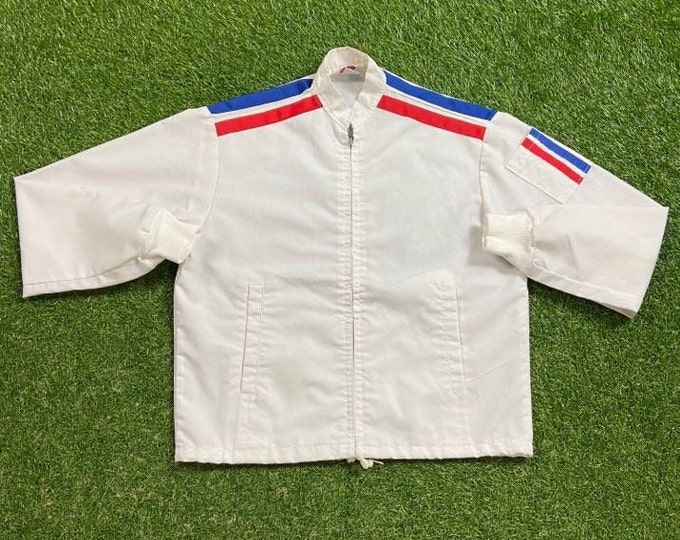 Vintage Multicolor Jacket Flight Apparel Inc Size Small S Quality Great Fit Original 1990s 90s
