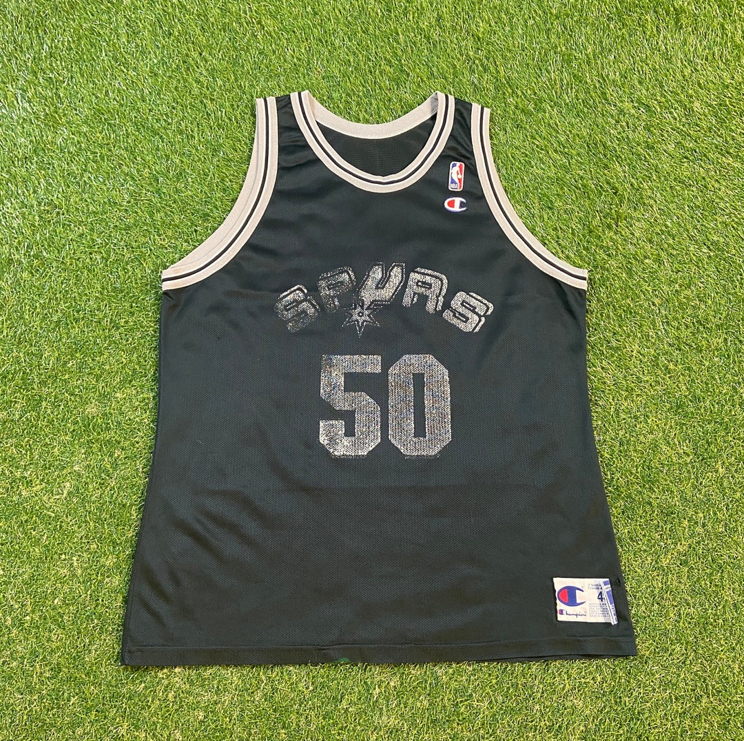 希少‼️USA製 90s NBA SPURS Champion 48 ブラック 希少‼️USA製 90s NBA SPURS Champion 48 ブラック - メルカリ