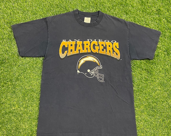 Vintage San Diego Chargers T Shirt Tee Size Small S NFL Football 90s California 1990s