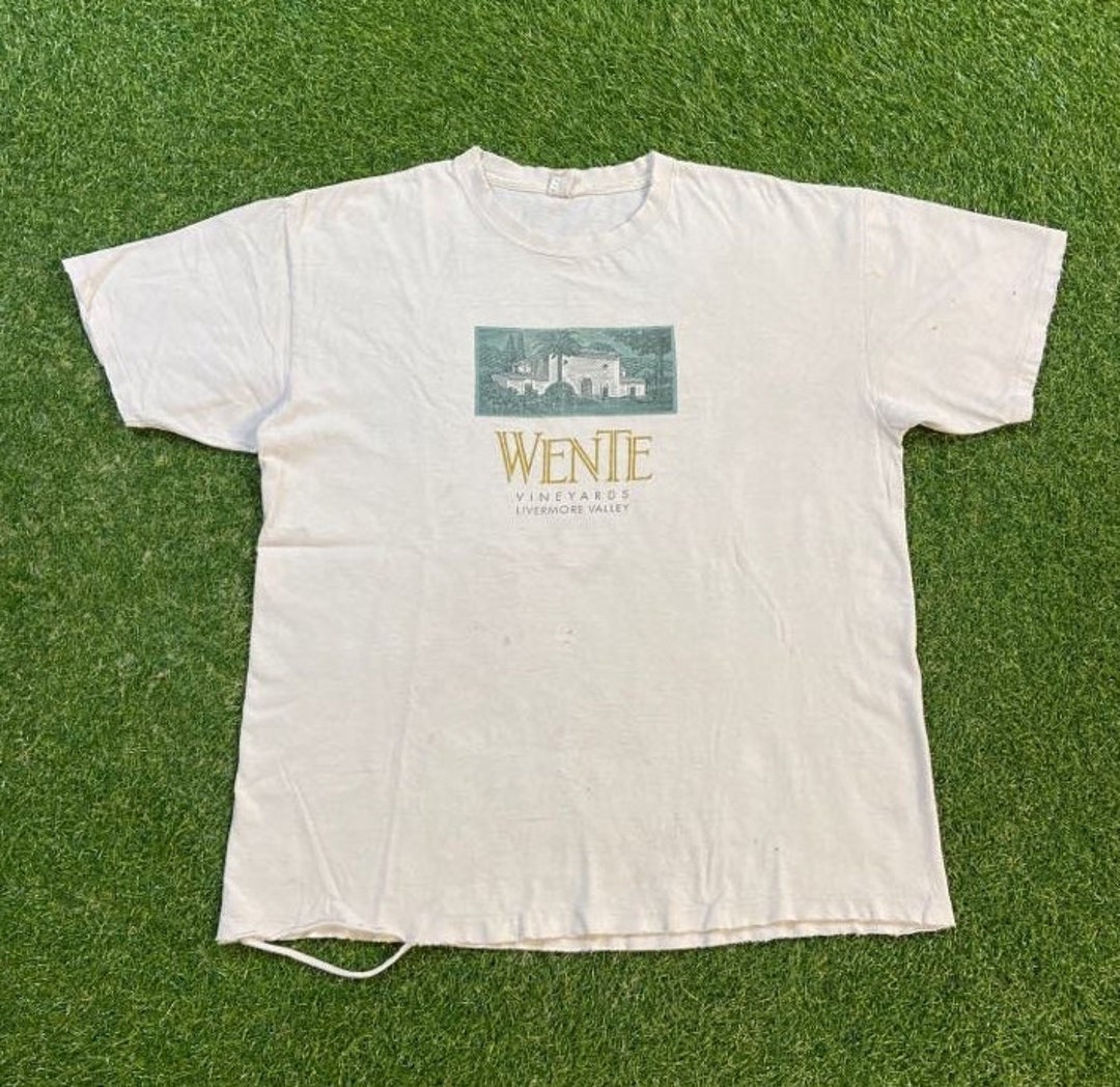 90s USA製 WINE STOMP コミカルT XL ONEITA Vintage Wente T Shirt Tee Oneita Made USA Size Xtra Large XL