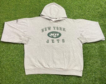 Sudadera con capucha vintage de los New York Jets, talla extragrande (XL), NFL Football, NY, Joe Namath, estilo oversize, años 90.