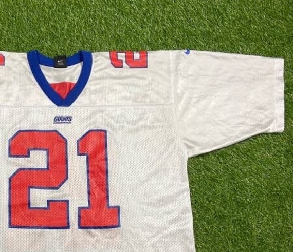 Vintage New York Giants Tiki Barber 21 Jersey Nike Team Size Xtra