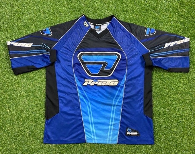 Vintage Proto Long Sleeve Shirt Size Xtra Large XL Technical Paintball Gear 1990s 90s Extreme Sports