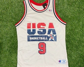 ウェア Vintage Jordan Dream Team Shirt 90's vintage 90s Salem AOP 1992 Team USA Basketball T-Shirt Dream
