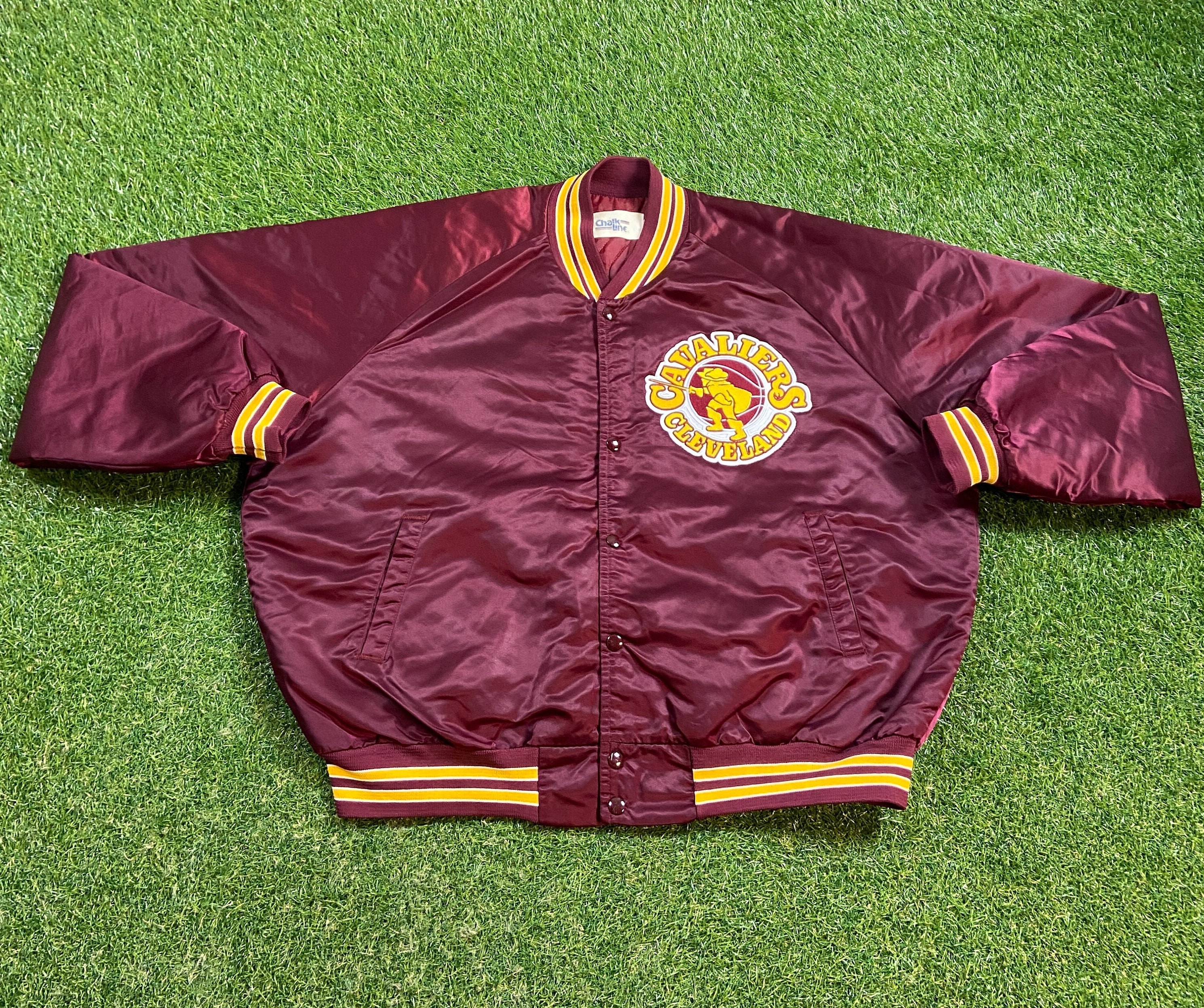 Primetime LW Satin Jacket Cleveland Cavaliers