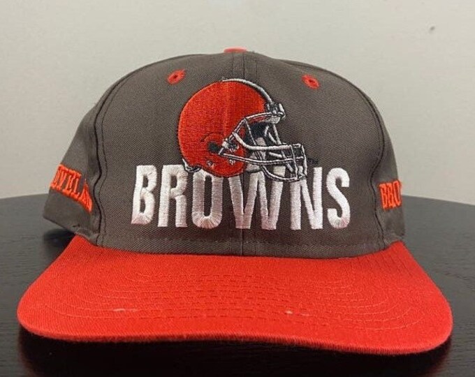 Vintage Cleveland Browns Snapback Hat OSFA Competitor NFL Football Ohio 1990s 90s Baker Classic Original