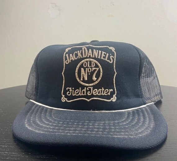 Vintage 80s Jack Daniels hat Vintage Jack Daniels Field Tester Patch Hat Snapback Trucker  main image 3