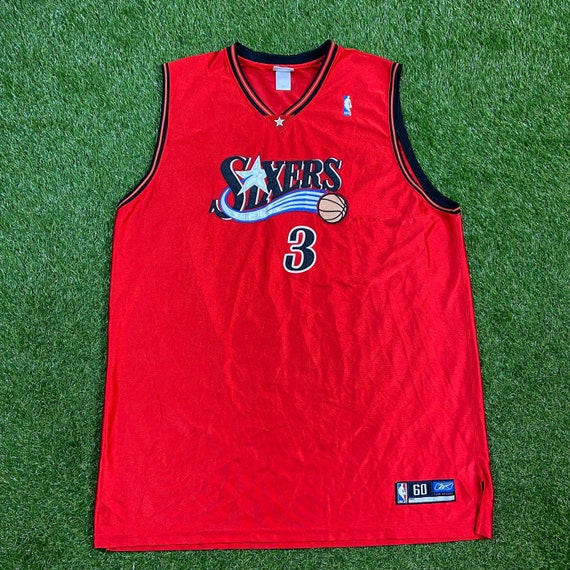 Vintage Philadelphia 76ers Allen Iverson 3 Camiseta Reebok - España