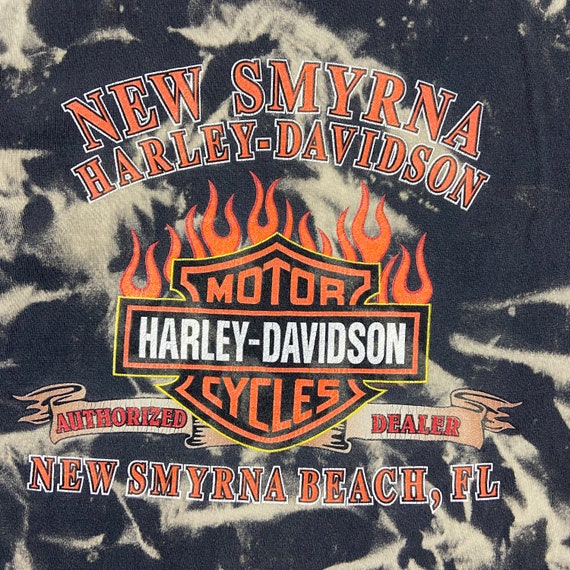 Vintage Harley Davidson New Smyrna Beach Florida Cust… - Gem