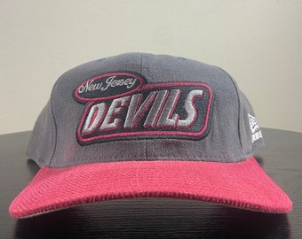 Gorra vintage New Jersey Devils Snapback New Era OSFA NHL Hockey New Jersey NJ 1990s 90s