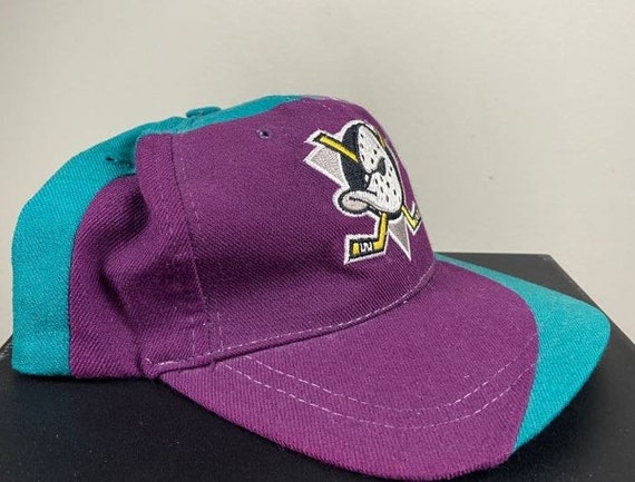 Buy Anaheim Mighty Ducks Snapback Hat Vintage 1990s Starter Tri Online in  India 