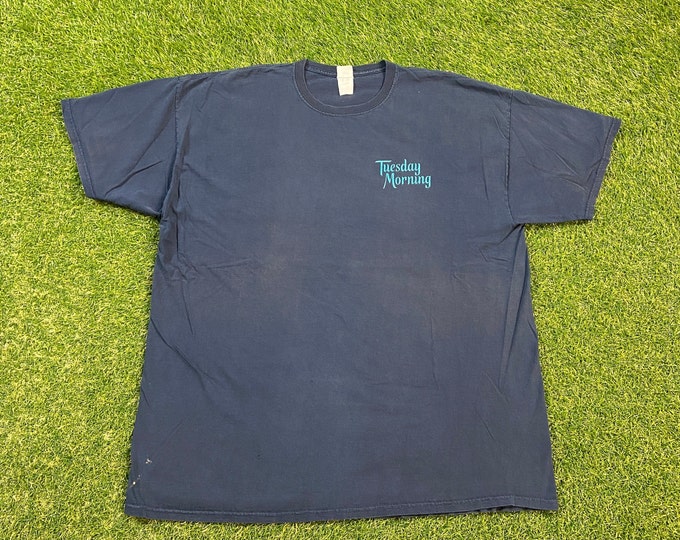 Vintage Tuesday Morning T Shirt Tee Fruit of the Loom Size XXL 2XL Quality 1990s Great Fit Original 90s Retail