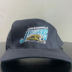 Vintage Jacksonville Jaguars Snapback Hat OSFA NFL Football Afc Florida FL 1990s 90s