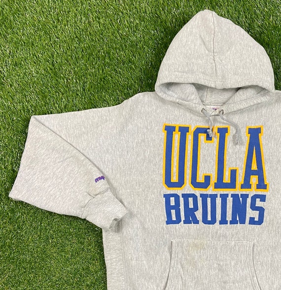 Vintage University of California Berkeley Hoodie Sweatshirt MVP Made USA Xtra Large XL NCAA College Football UCLA Los Angeles Pull Over