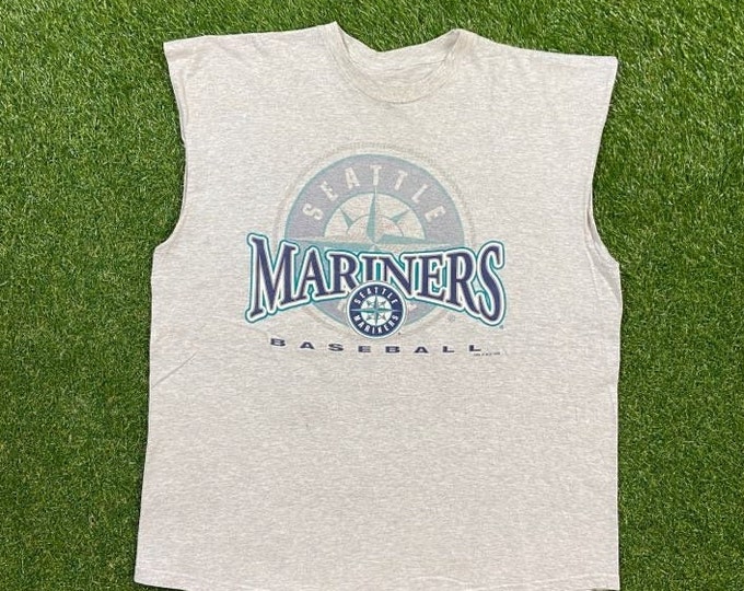 Vintage Seattle Mariners T Shirt Tee Size Xtra Large XL MLB Baseball Washington Ken Griffey Jr 1990s 90s