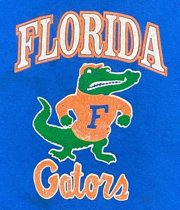 Vintage Gators University of Florida Alumni Crewneck Sweatshirt Brand New Alore Made USA Xtra Large XL Swamp UF Orange Alligator Gainesville