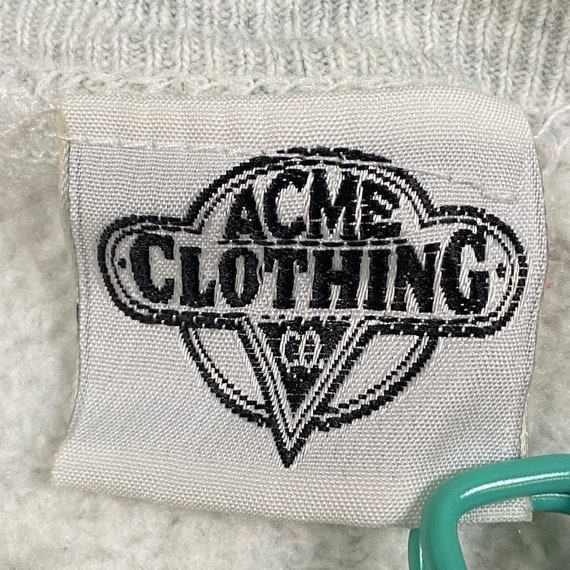 高価値 Vintage Looney Tunes Crewneck Sweatshirt ACME Clothing Co トップス