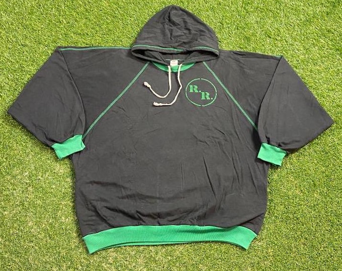 Vintage RR Club Reyes Natacion Hoodie Sweatshirt Size XL Fitness Quality 1990s Oversized Comfy Great Fit Original 90s Pull Over Oversized