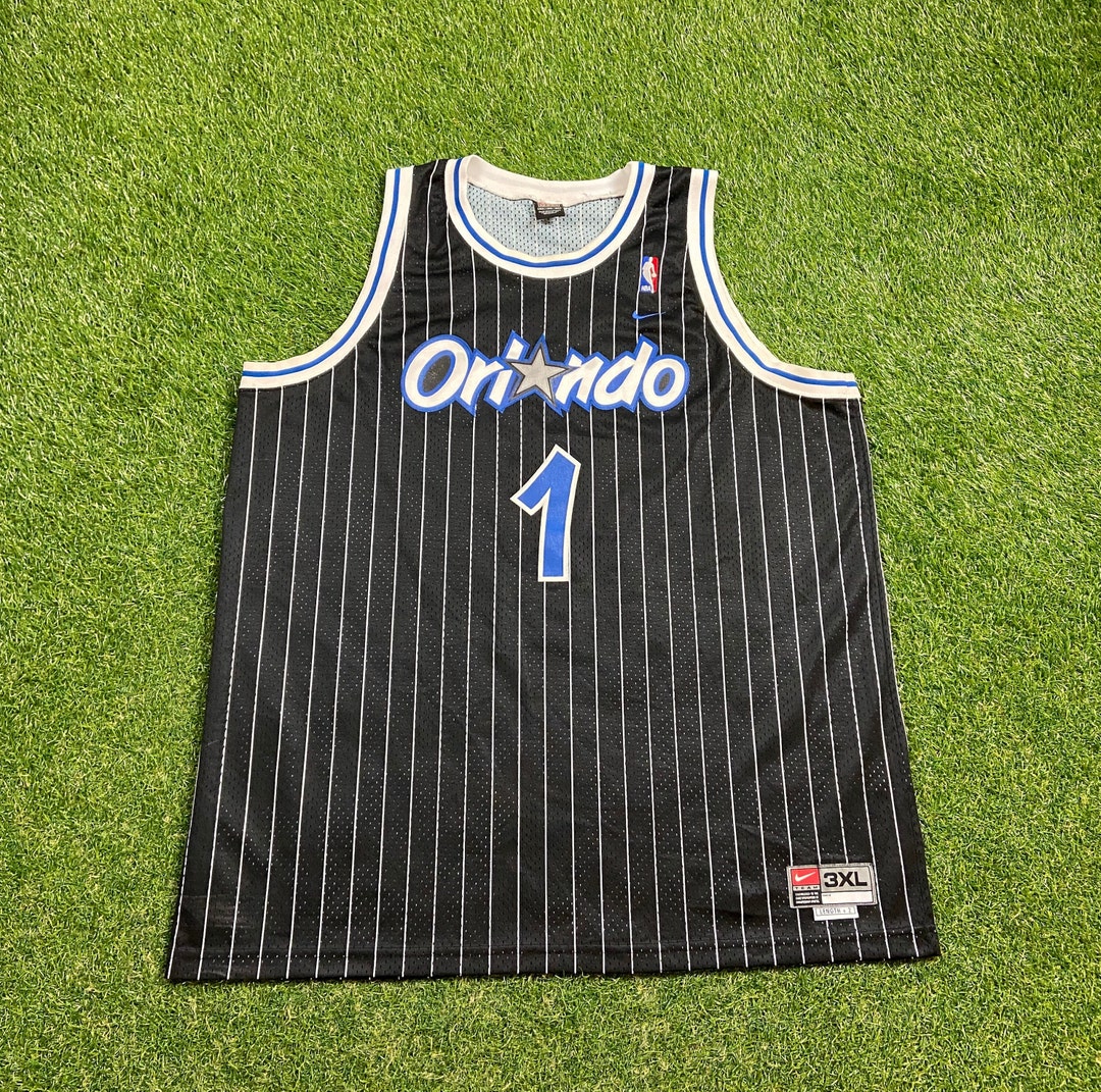 Retro Tracy McGrady #1 Orlando Magic Adidas Basketball Jersey Size Small *  NWT