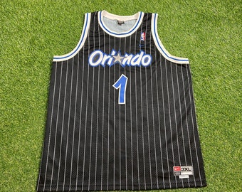 Vintage Tracy McGrady #1 Orlando Magic Throwback Jersey Nike Size 3X NBA Basketball Florida Penny Shaq 00s