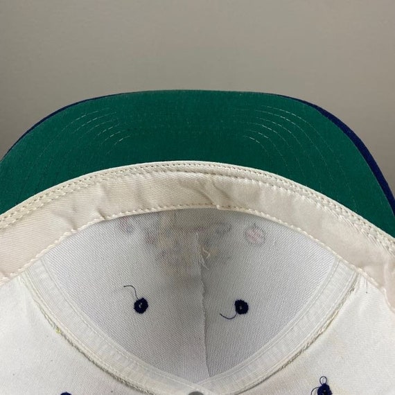 Vintage Chester Cheetah Strap Back Hat Blue Eagle Made USA