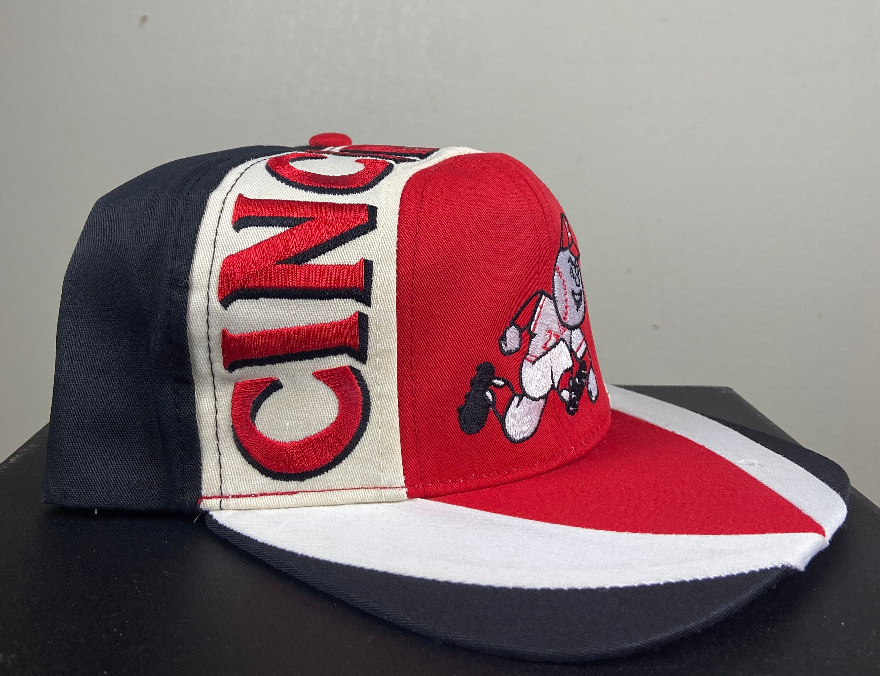 Washington Capitals Vintage 90s Twins Snapback Hat Red & 