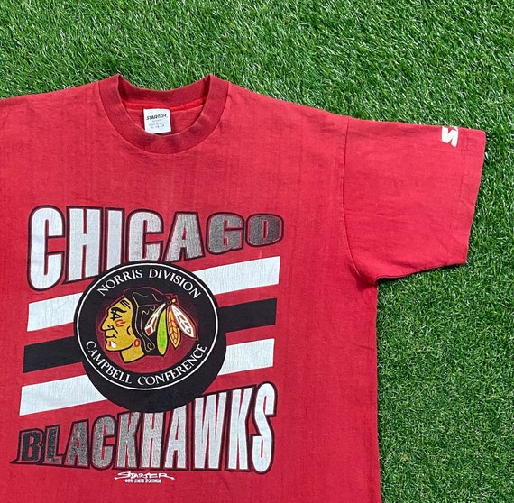Good Logo NHL Chicago Blackhawks Hockey T-Shirt - Ears Tees