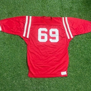 Vintage Ohio State University Jersey Russell Athletic Size Large L Buckeyes Cleveland OSU NCAA College Football Basketball 1990s 90s