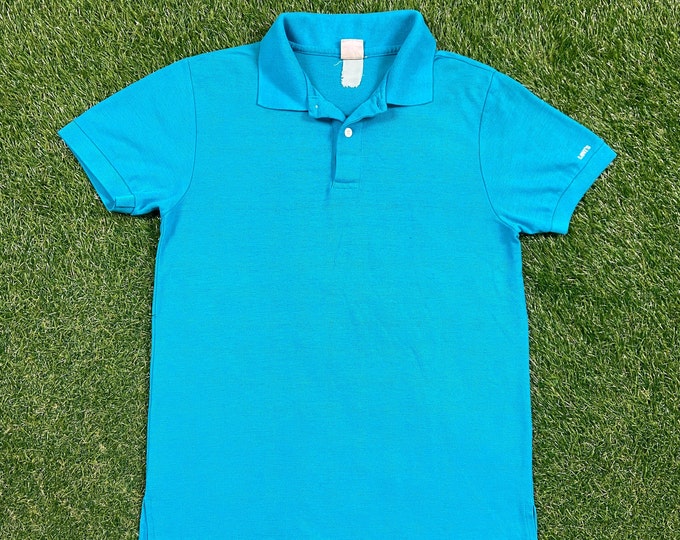 Vintage Levi's Polo Shirt Size Medium M Original American Apparel 1990s 90s