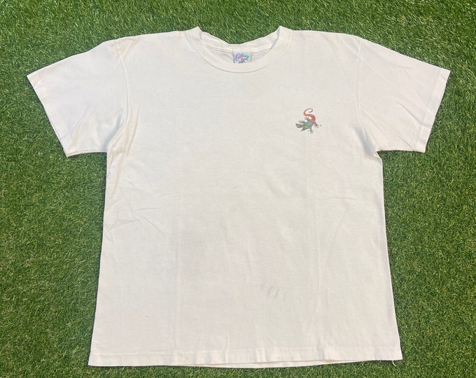 Vintage Caribbean Soul T Shirt Tee Made USA Size Xtra Large XL Tropical Caribbean Island Beach Vacation Planet Ocean 1990s 90s