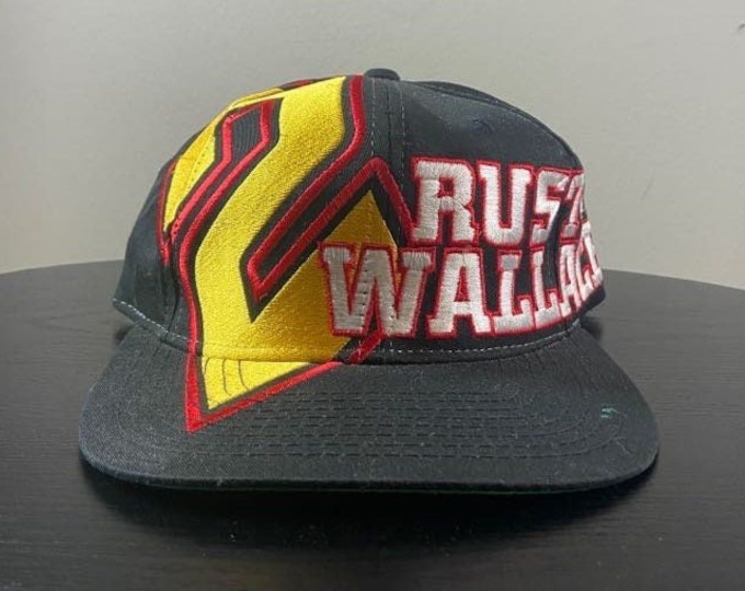 Vintage Rusty Wallace #2 Snapback Hat Yupoong OSFA NASCAR Daytona 500 Racing Car 90s Classic 1990s