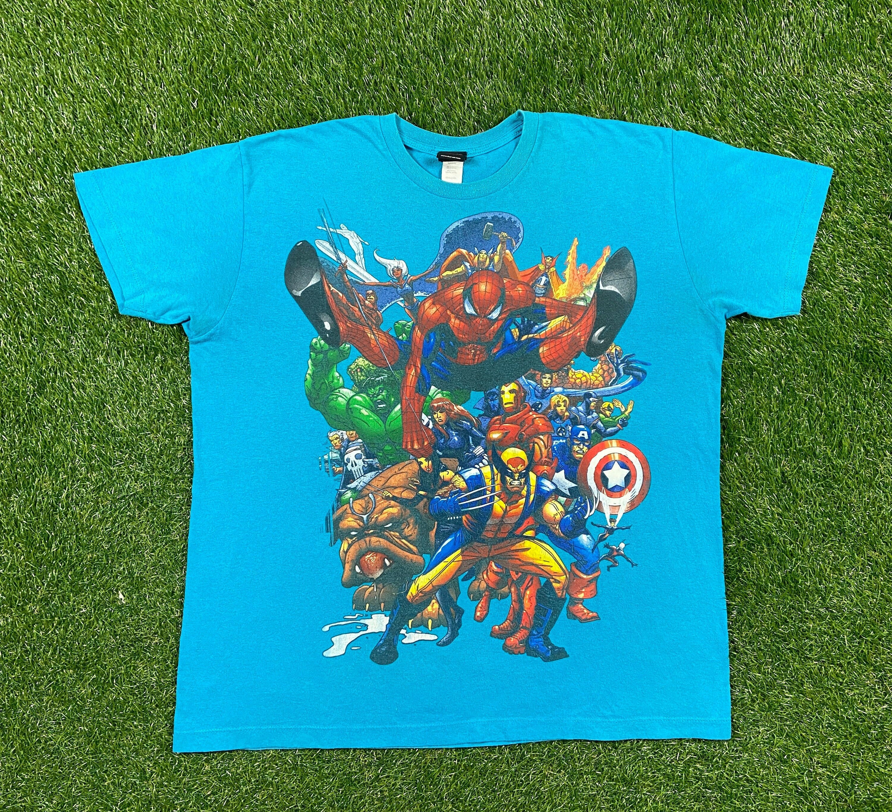 Vintage Marvel Comics T Shirt Tee Size 