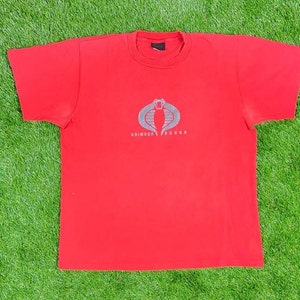 Vintage Crimson Guard G.I. Joe T Shirt Tee Changes Made USA Size Large Cartoon US Military Army Navy Air Force Marines L