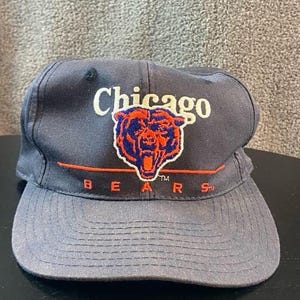 Vintage Chicago Bears Snapback Hat OSFA Illinois NFL Football 1990s 90s