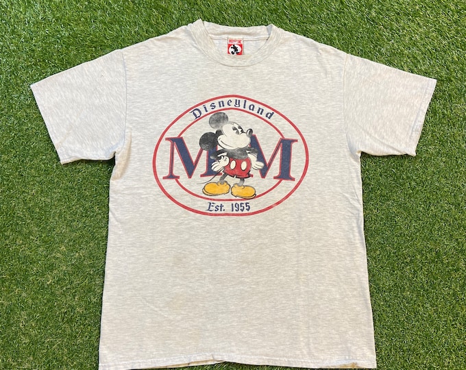 Vintage Mickey Mouse T Shirt Tee Mickey Inc Size Medium M Walt Disney World Disneyland Magic Kingdom Classic 1990s 90s